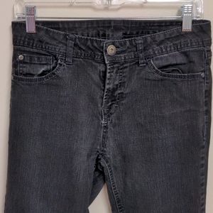 🌞 deals! Jordache size 8 skinny acid wash black jeans